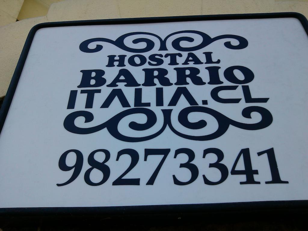 سانتياغو Hostal Barrio Italia المظهر الخارجي الصورة